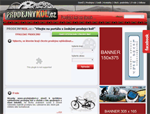 Tablet Screenshot of prodejnykol.cz
